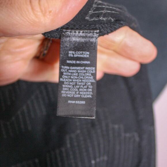 Express Mini Skirt Tribal Sequin Print Black White Silver Size XS - Picture 4 of 5